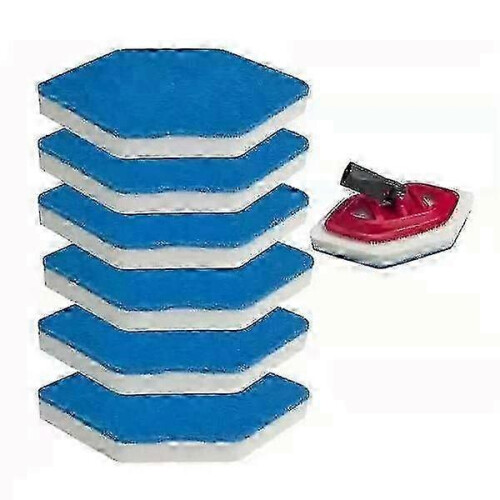 2025 Suitable for Vileda Bathroom Magic Brush Mop Replacement Head BATH MAGIC Sponge Scouring Pad - 5 Pieces 1