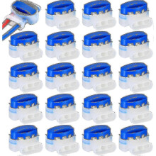 20 Pieces Resin Filled Cable Connectors for Automower Robot Lawnmower