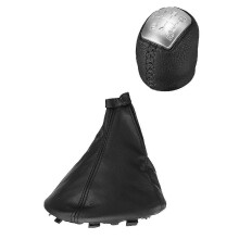 6 Speed Car Gear Shift Knob Shifter Lever with Gaiter Boot Cover for Daily 4 IV 2006 2007 2008 2009