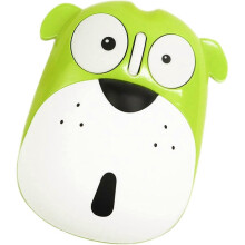 2.4g Dog Shaped Wireless Mouse with Nano Usb Receiver Lightweight Animal 1200dpi Cartoon-green