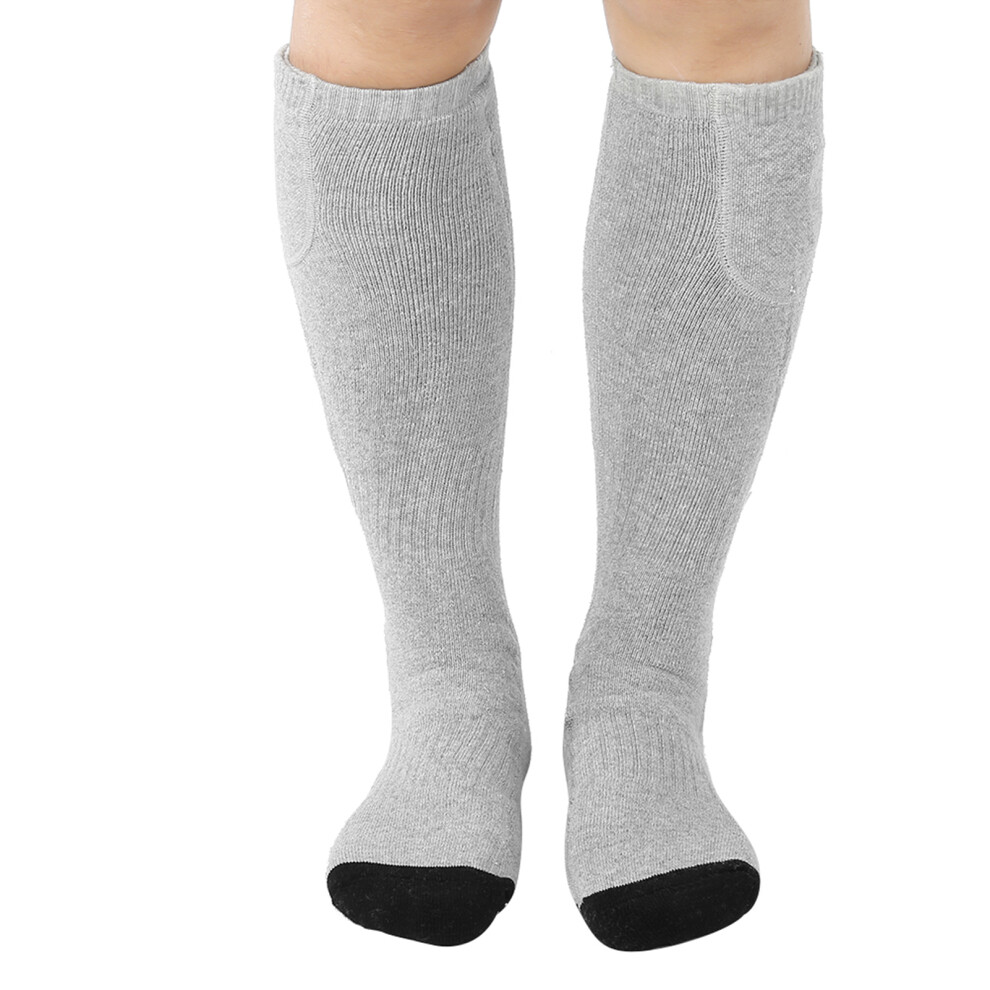 Black Battery Heated Socks For Men Women