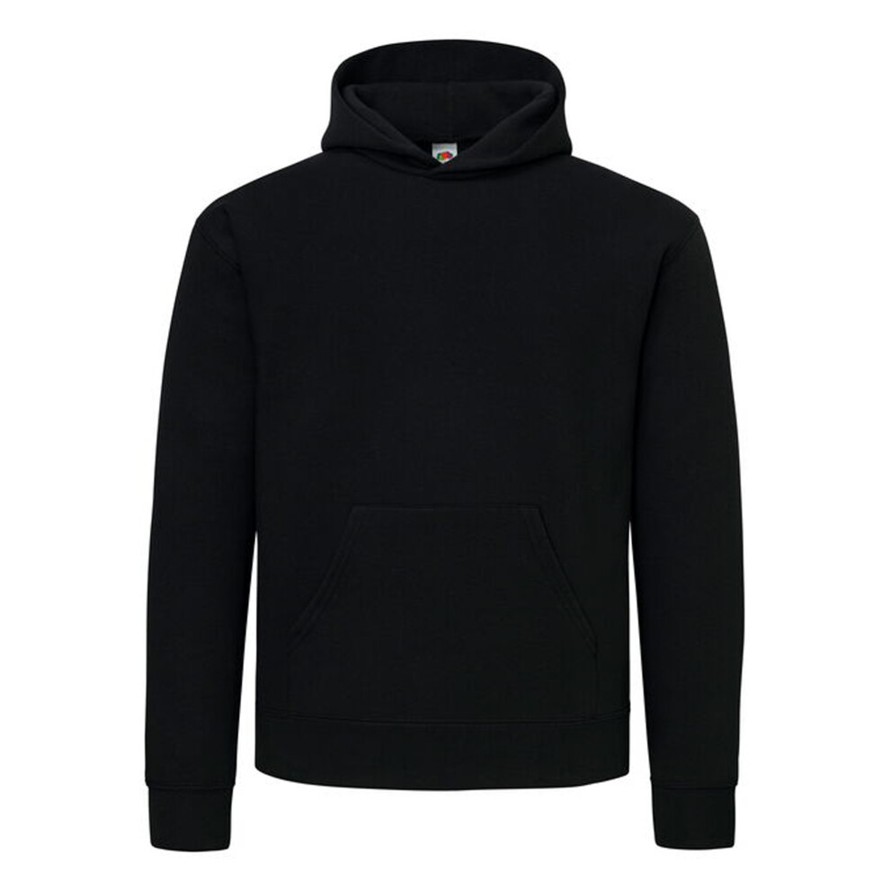 Fruit Of The Loom (S, Black) Mens Supercotton Hoodie