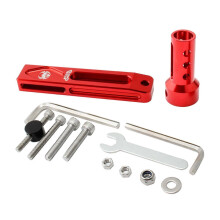 (Red) V-brake To C Brake Adapter Converter Extension Rack Folding Road Bike Black