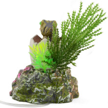 Aquarium fish tank decoration small dinosaur fish tank ornaments 8*6*10.5 - DD01