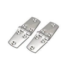 2Pcs Durable 316 Stainless Steel Boat/Door Hinge Stamped Cabinet