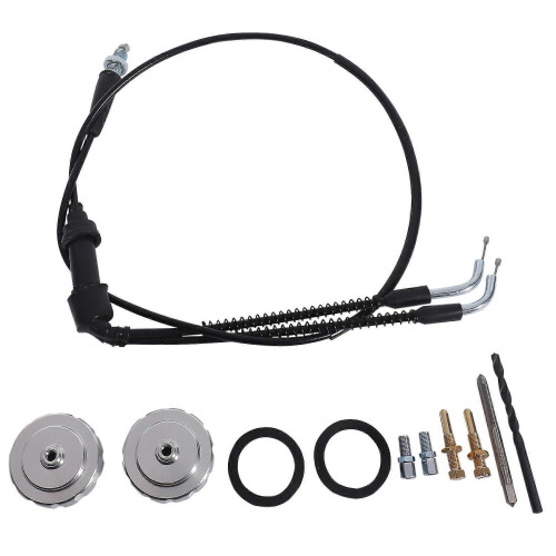 Tors Delete Removal Eliminator Kit for Banshee Throttle Cable Caps Idle Screws