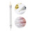 Double-Head Nail Dotting Pen 15x1x1cm White 5
