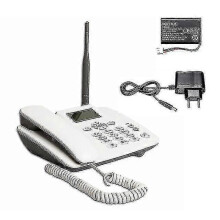 (White) KINCJON Fixed Wireless Phone 4g Desktop Telephone Support Gsm 850/900/1800/1900mhz Sim Card Cordless