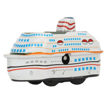 Vintage Aufziehspielzeug Kreuzfahrtschiff Geschenk
