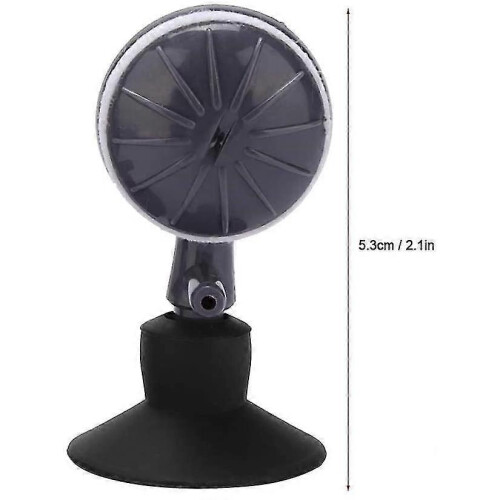 2 Pack Air Stone Discs with Suction Cup Swivel Adjustable Oxygen Bubble Air Stone Diffuser for Aquarium Fish Tank Hydroponic Pump - DD 2