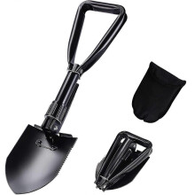 Military Folding Camping Shovel, Multifunctional Folding Spade for Survival Outdoor - DD01