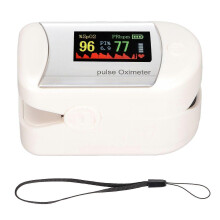 Fingertip Pulse Oximeter Blood Oxygen Saturation Monitor with 4 Graphics Display Formats for Measurement