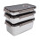 Stainless Steel Crisper Trio Set 14