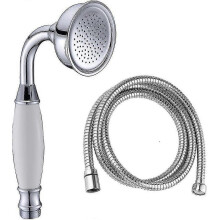 (silver) Bathroom Classic Style Traditional Brass Telephone Hand Shower Head and 1.5M Shower Hose - ya01