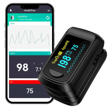 Fingertip Pulse Oximeter,Heart Rate Monitor 2 AAA Batteries