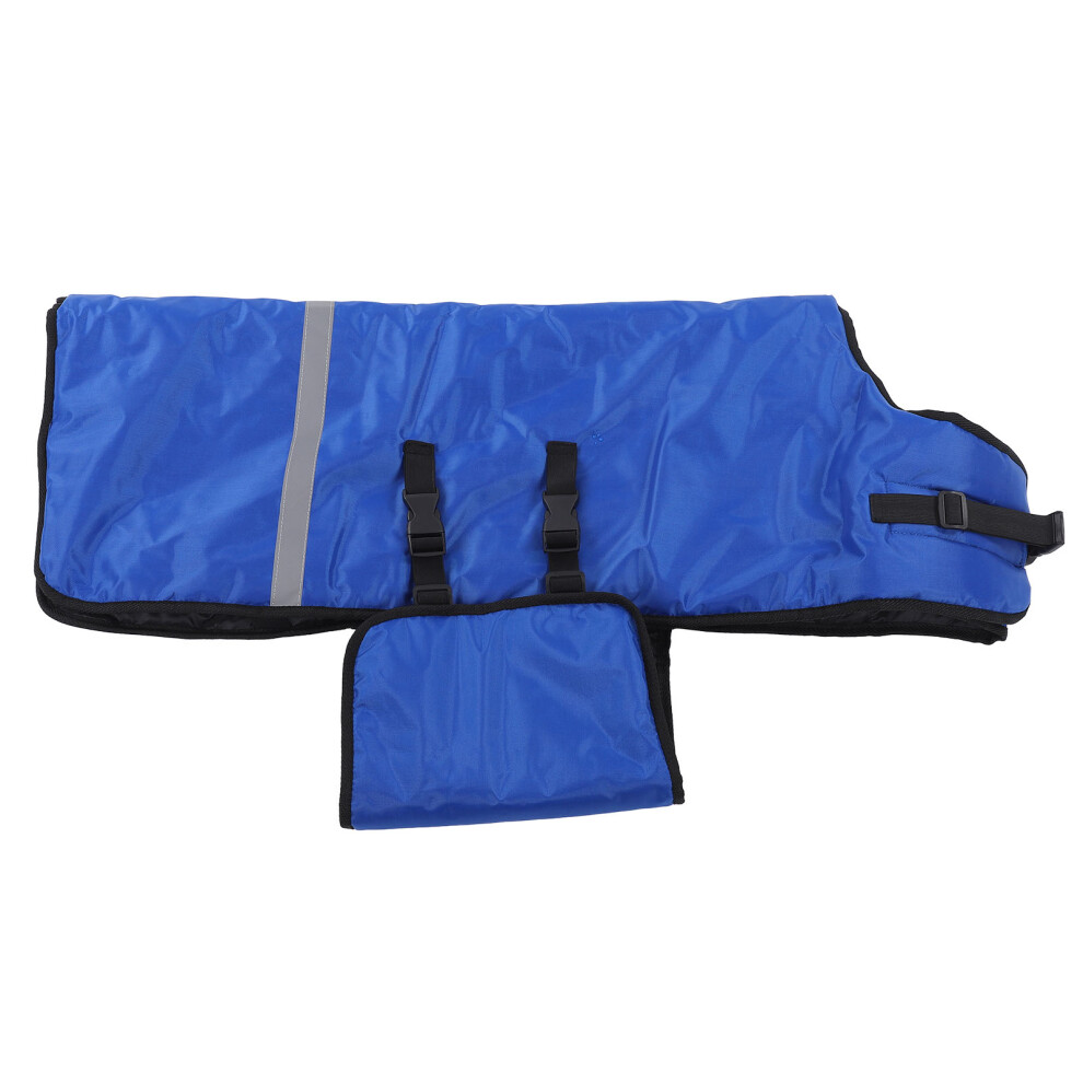 Calf Cow Waterproof Oxford Coat 67.5X95cm Blue For Cold Weather 8741393344518