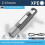 (blackA)Portable Mini High Brightness Colorful Flashlight Telescopic Zoom Camping Flashlight Three-gear Adjusting Flashlight 1