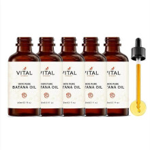 (5PCS)Vital Strands Organic Batana Oil for Hair Growth for All Hair Types 60ml