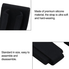 Durable Black Silicone Watch Strap for Submariner Replacement Watch Band