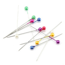 Colourful Faux Pearl Pins 480pc