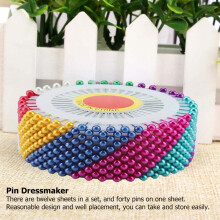 DIY Faux Pearl Pins 480pc Set
