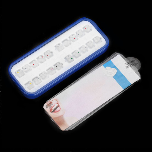 20pcs Roth 022 Slot 345 White Ceramic Brackets 2