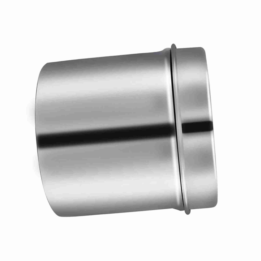 Stainless Steel Medical Cotton Disinfection Container 8cm Perfect for Clinics & Salons