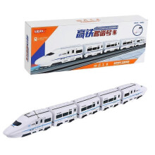 (five carriages) Electric Universal Simulation High Speed Railway Harmony Train Model Kids Toy