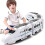 (five carriages) Electric Universal Simulation High Speed Railway Harmony Train Model Kids Toy 3