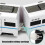 (five carriages) Electric Universal Simulation High Speed Railway Harmony Train Model Kids Toy 5
