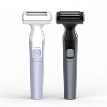 (No replacement cutterheads, blue) Multifunctional Shaver For Women Electric Shaver Full Body Washable Shaver For Men