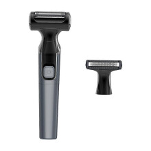 (1 Replacement cutterhead, black) Multifunctional Shaver For Women Electric Shaver Full Body Washable Shaver For Men