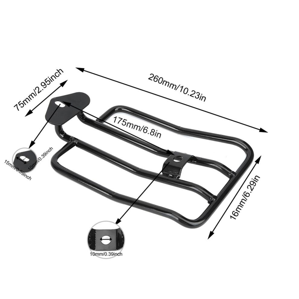 Easy Install Luggage Rack For Xl883 X48 7293282490307