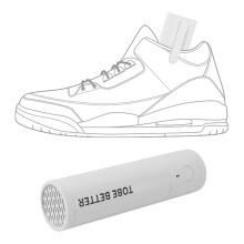 Cordless Shoe Deodorizer Machine - Ultra Oxygen, 500mAh, White