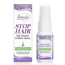 (20ml, 2PCS) Permanent Stop Hair Growth Inhibitor Spray Painless Hair Removal for Men  Women