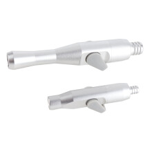 Aluminum Alloy Dental Saliva Ejector Suction Valve – Strong & Short Tip