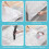 6 Pack Vacuum Storage Bags 80*100cm 2