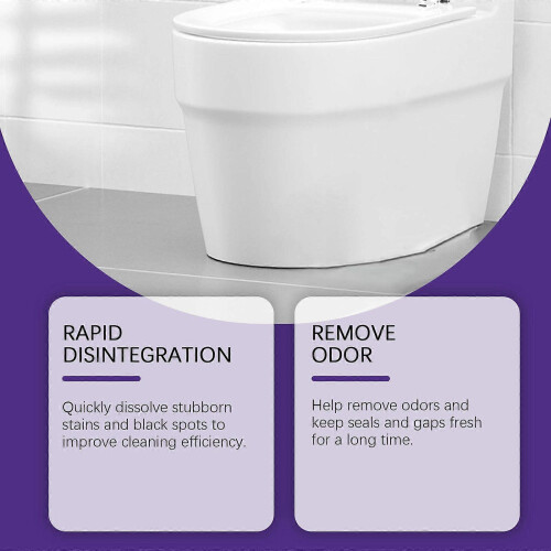 (2PCS) 2026~1-5x Mold Remover Gel for Bathroom Tile and Grout, Deep Penetration Easy Application, 1/2/3/4/5 Pack 2