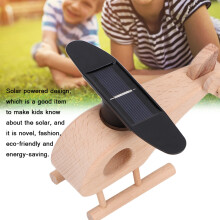 Solar Powered Kids Helicopter Science Kit Eco-Friendly Educational Puzzle