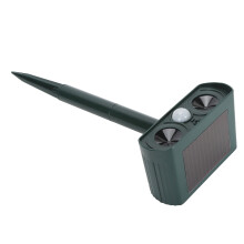 Ultrasonic Solar Animal Repeller, Infrared, 6-8m Range, IPX4 Waterproof