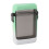 Waterproof Plastic Cigarette Case 110x65x28mm, Green/White 1