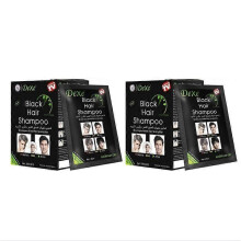 (2PCS)1/2/3PCS Dexe Black Hair Shampoo 5-Min Instant Hair Dye for Men Women Black Color