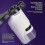 (White) Mini Pocket Microscope Kit 60-120x Lab Handheld Microscope Battery Powered Microscope With Led Light Kids Science Microscop 2