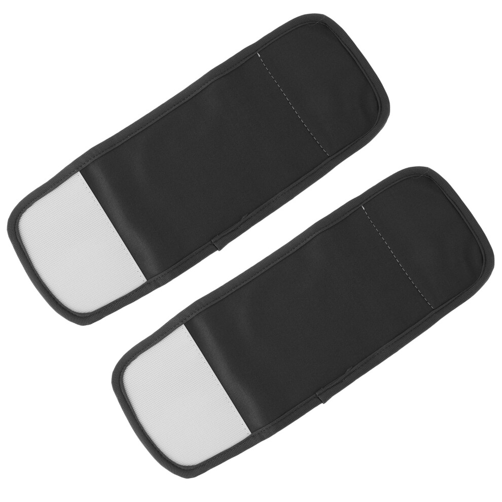 Reusable Castor Oil Pack Wrap with Leak-Proof Flannel Lining, Elastic Bandage Straps