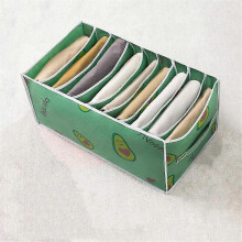 Upgraded Drawer Organizers for Clothing, Wardrobe Clothes Organizer, 9 Grid(green)