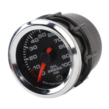 52mm 0-100PSI 7-Color Oil Pressure Gauge for Car RV Yacht 12V