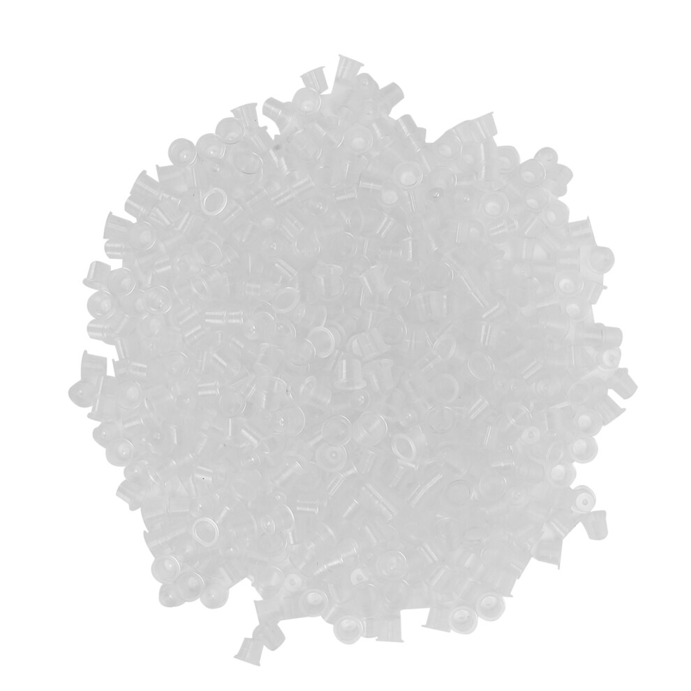 1000pcs Plastic Tattoo Ink Cups 12x9mm Microblading Pigment Caps