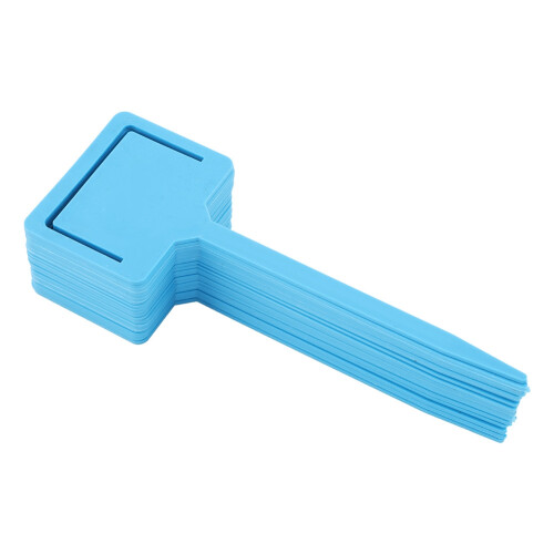 20Pcs Plant Label Tags Blue 18x6.5cm Waterproof 1