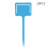 20Pcs Plant Label Tags Blue 18x6.5cm Waterproof 3
