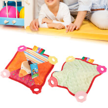 Cute Animal Baby Security Towel with Teether